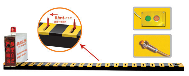 九龙县V3嵌入式闯岗自动扎胎器/阻车器